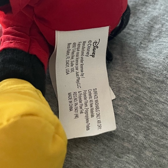 Disney Mickey Mouse Patriotic 10" Plush Red White Blue Outfit NWT NEW Toys - Picture 4 of 5